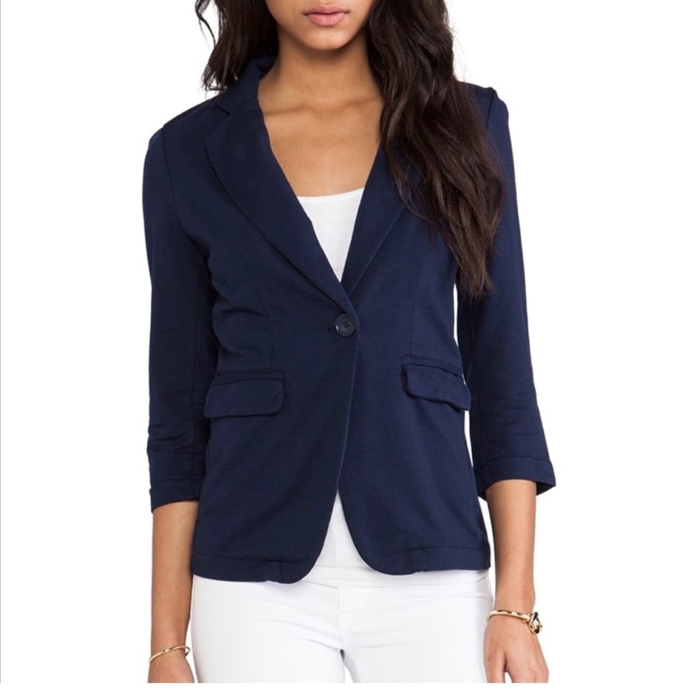 || BOBI || NAVY BLAZER ||